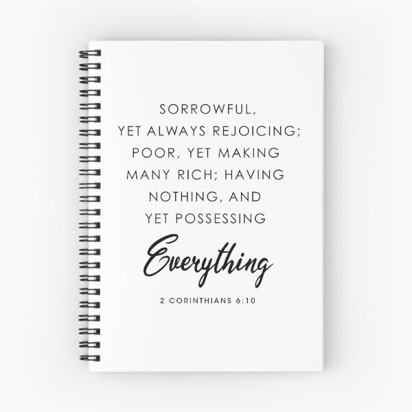 Item preview, sorrowful, yet always rejoicing;  designed and sold by corbrand.