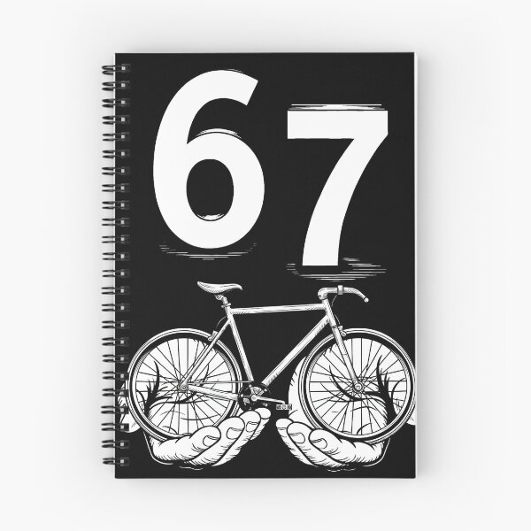 Item preview, Vintage Bicycle Number 67 Six Seven Graphic Tee designed and sold by LashondaGreen89.