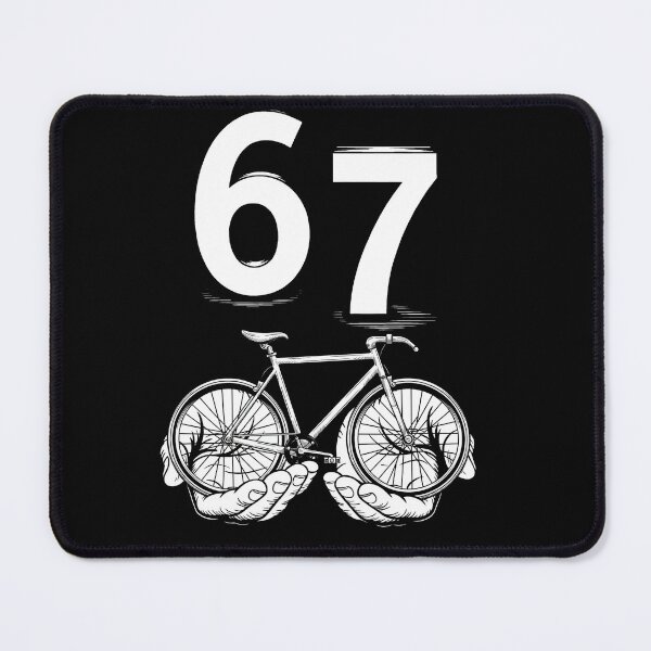 Item preview, Vintage Bicycle Number 67 Six Seven Graphic Tee designed and sold by LashondaGreen89.
