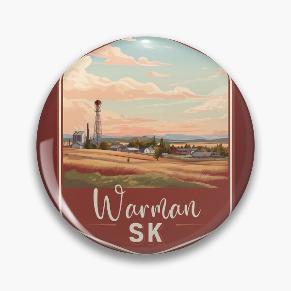 Item preview, Warman Saskatchewan Canada Prairie Warman SK Farmland Rural Sunset Canadian Plains designed and sold by meganohm.
