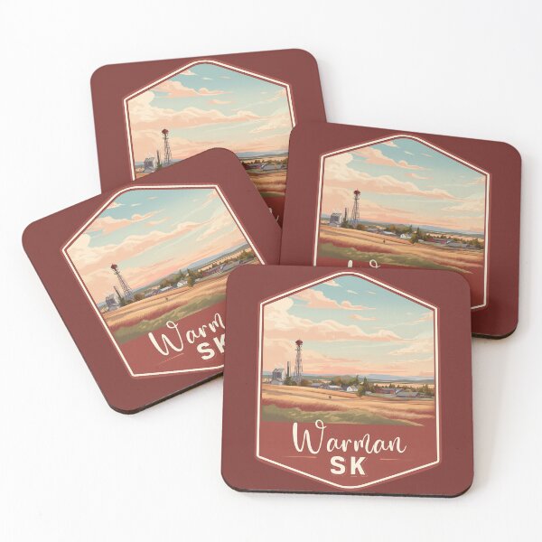 Item preview, Warman Saskatchewan Canada Prairie Warman SK Farmland Rural Sunset Canadian Plains designed and sold by meganohm.