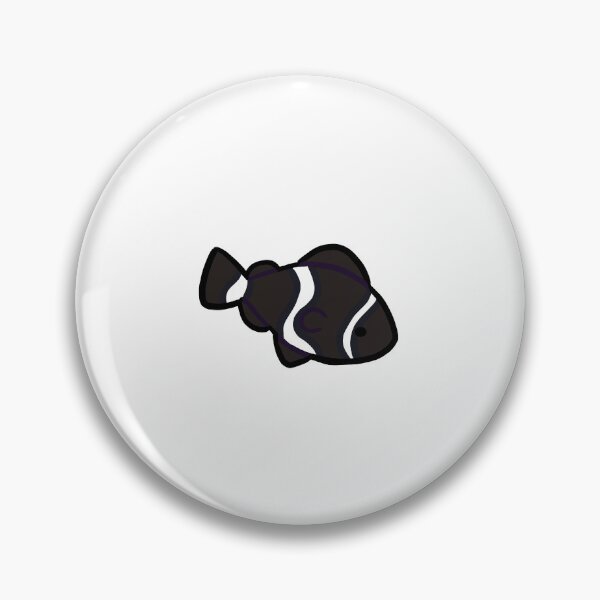 Item preview, A Tropical Black Clown Fish (Nemo) designed and sold by Mikamiii.