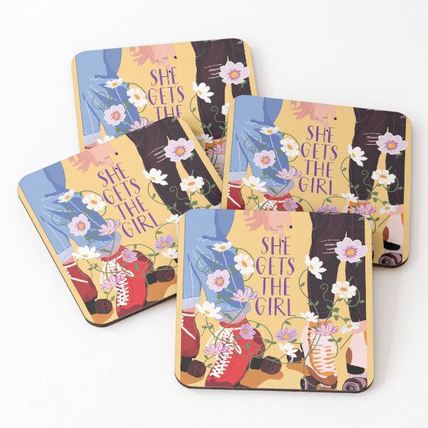 Item preview, She Gets the Girl Book Cover designed and sold by jamierachelz.
