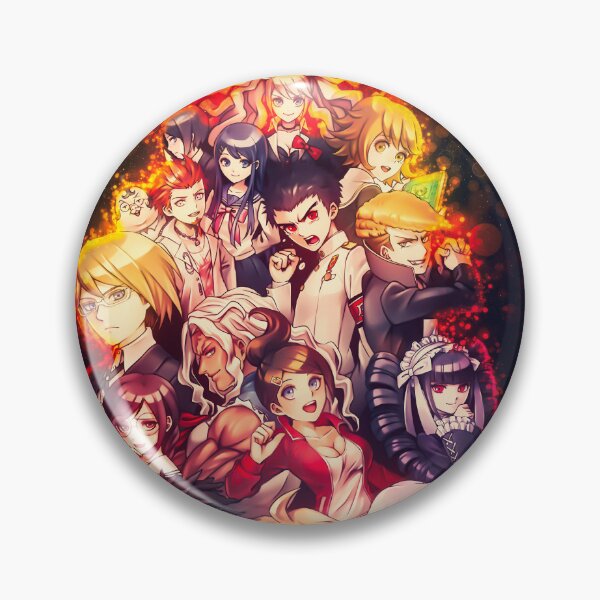 Item preview, Monokuma Danganronpa Characters Anime Ensemble Flames Of Despair designed and sold by thedarvills.