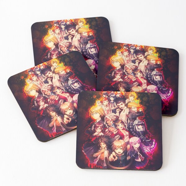 Item preview, Monokuma Danganronpa Characters Anime Ensemble Flames Of Despair designed and sold by thedarvills.