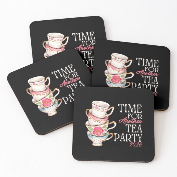 Item preview, Time for Another Tea Party 2026: Tax Revolt Teacups designed and sold by traciwithani.