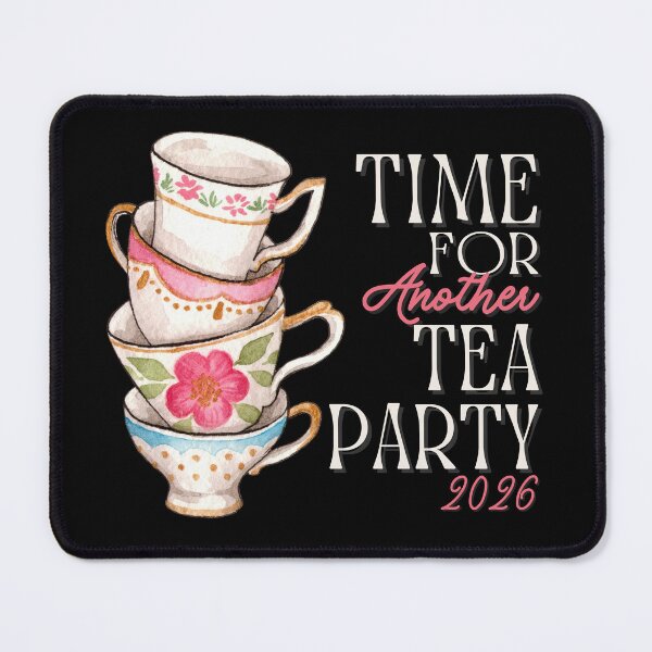 Item preview, Time for Another Tea Party 2026: Tax Revolt Teacups designed and sold by traciwithani.