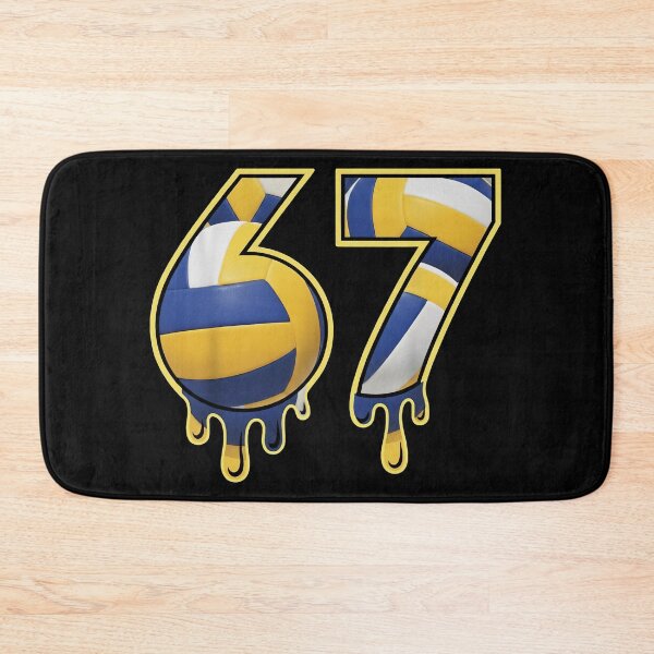 Item preview, Drippy 67 Six Seven Volleyball Texture T-Shirt designed and sold by LashondaGreen89.