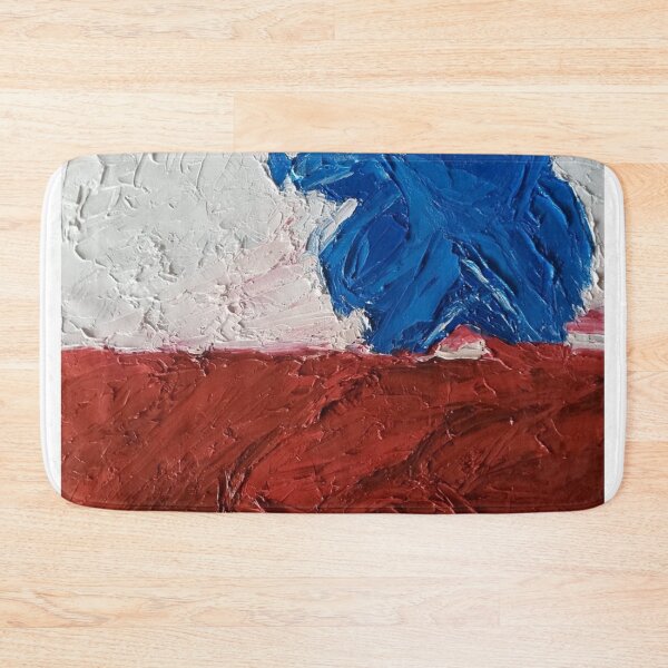 Item preview, Vivid Red Impasto Storm designed and sold by apiolands.