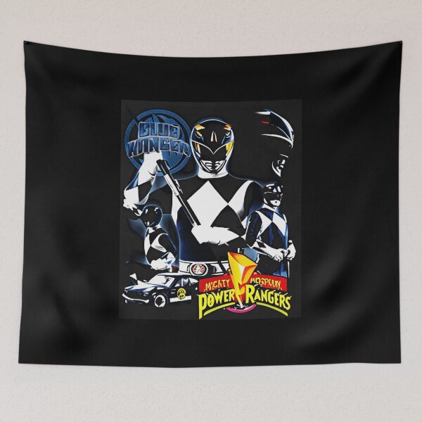 Item preview, Blue Mighty Morphin Power Rangers  designed and sold by Eboniggins.