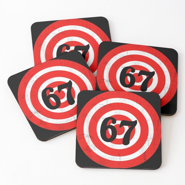 Item preview, Bold Retro Target 67 Six Seven Graphic Tee designed and sold by LashondaGreen89.