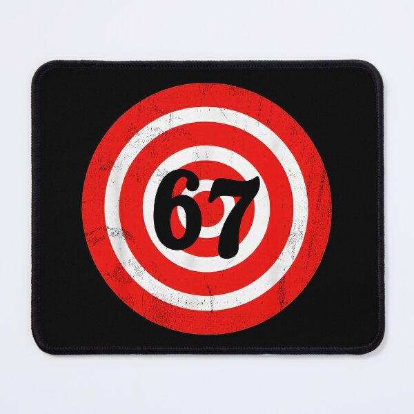 Item preview, Bold Retro Target 67 Six Seven Graphic Tee designed and sold by LashondaGreen89.