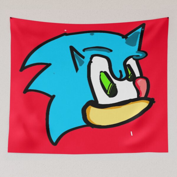 Item preview, kids sonic drawing designed and sold by pksart1.