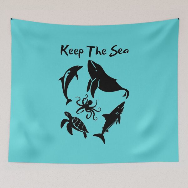 Item preview, Keep The Sea designed and sold by GOLDENGARDENART.