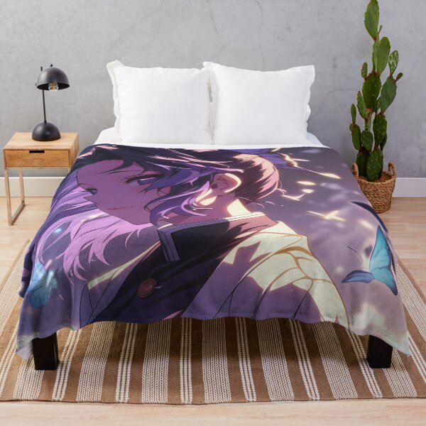 Item preview, Shinobu Kocho Demon Slayer Anime Butterfly Serenity Edge designed and sold by thedarvills.