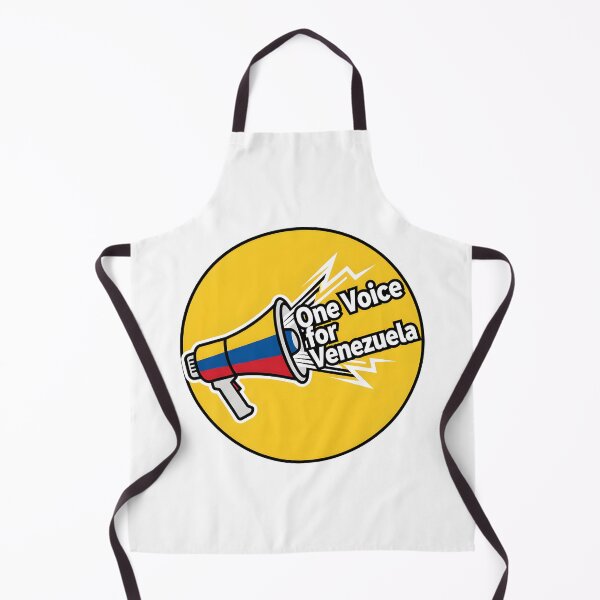 Item preview, Megaphone with Venezuelan Flag Colors on Yellow Circular Background designed and sold by homydesign.