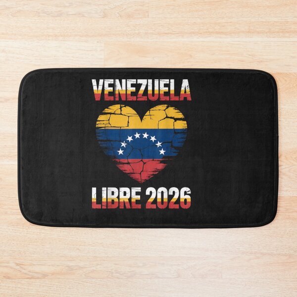 Artikelvorschau, Venezuela Libre 2026 – Flagge des freien Venezuela (Herz) entworfen und verkauft von MariauPMeyjes.