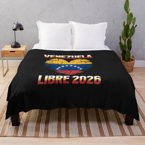 Artikelvorschau, Venezuela Libre 2026 – Flagge des freien Venezuela (Herz) entworfen und verkauft von MariauPMeyjes.
