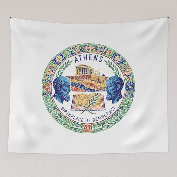 Item preview, ATHENS GREECE BIRTHPLACE OF DEMOCRACY designed and sold by likbatonboot.