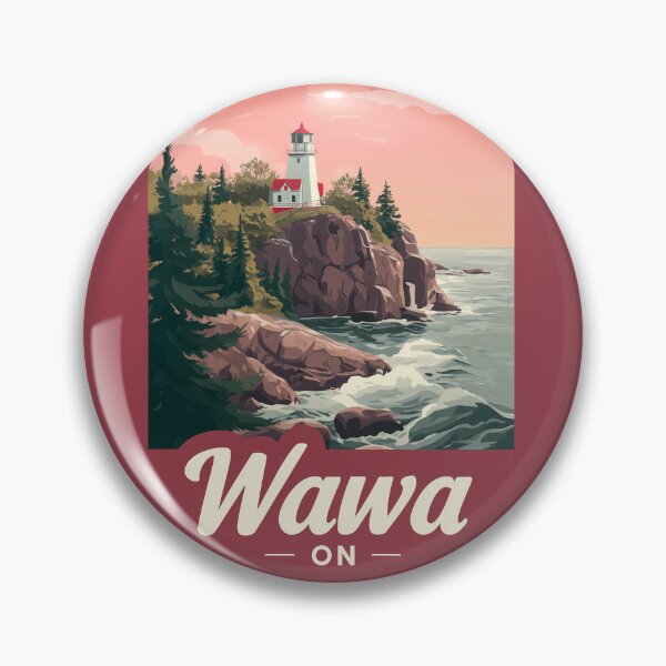 Item preview, Wawa Ontario Canada Lighthouse Wawa ON Great Lakes Coastal Northern Ontario Canadian Scenic designed and sold by meganohm.