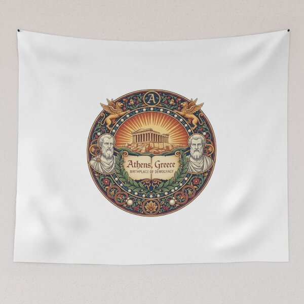 Item preview, ATHENS GREECE BIRTHPLACE OF DEMOCRACY designed and sold by likbatonboot.