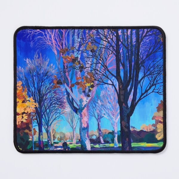Item preview, Impasto Forest with Twisting Trees designed and sold by apiolands.
