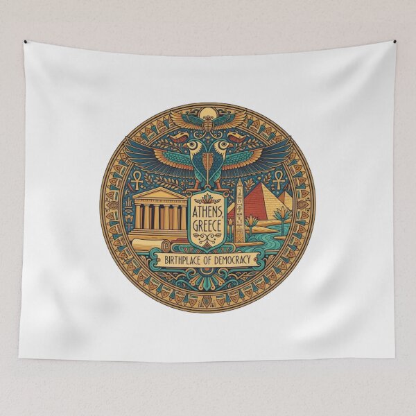 Item preview, ATHENS GREECE BIRTHPLACE OF DEMOCRACY designed and sold by likbatonboot.