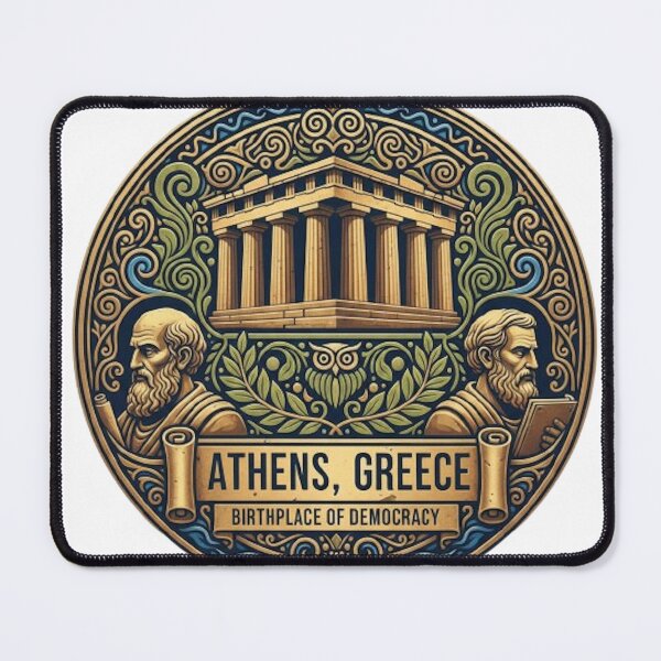 Item preview, ATHENS GREECE BIRTHPLACE OF DEMOCRACY designed and sold by likbatonboot.