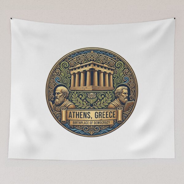 Item preview, ATHENS GREECE BIRTHPLACE OF DEMOCRACY designed and sold by likbatonboot.