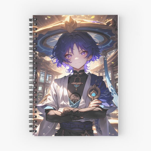 Item preview, Scaramouche Genshin Impact Anime Boy Dark Mystery designed and sold by thedarvills.