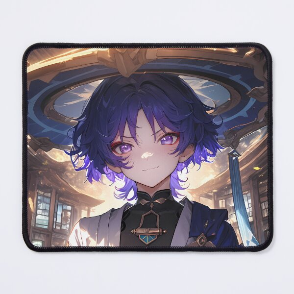 Item preview, Scaramouche Genshin Impact Anime Boy Dark Mystery designed and sold by thedarvills.