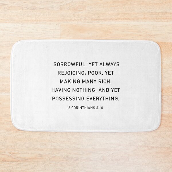 Item preview, 2 Corinthians 6:10 designed and sold by corbrand.