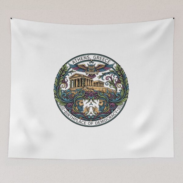 Item preview, ATHENS GREECE BIRTHPLACE OF DEMOCRACY designed and sold by likbatonboot.