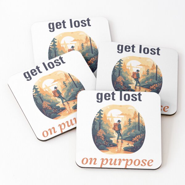 Item preview, Get lost on purpose - Time for an adventure designed and sold by Icarus Culture.