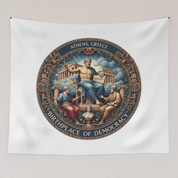 Item preview, ATHENS GREECE BIRTHPLACE OF DEMOCRACY designed and sold by likbatonboot.