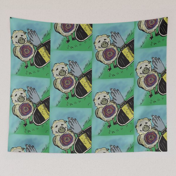 Item preview, Sheep Like to Trick Ogres. designed and sold by Rose-Wise.