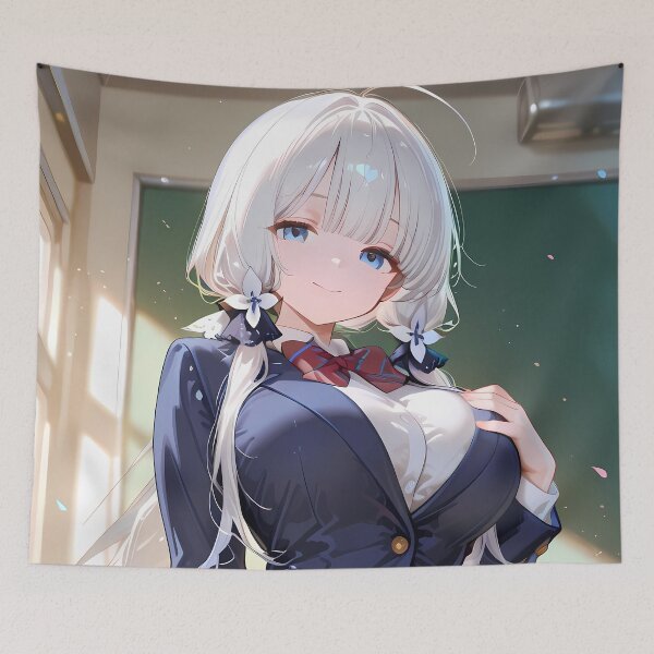Item preview, Elegant Student Illustrious In Uniform Azur Lane Anime designed and sold by thedarvills.