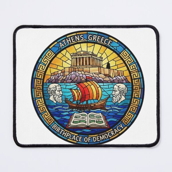 Item preview, ATHENS GREECE BIRTHPLACE OF DEMOCRACY designed and sold by likbatonboot.