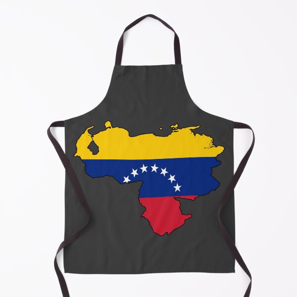 Item preview, Venezuela Flag Map Art Print | Venezuelan National Map Poster - Geographic Pride Decor, Caracas Map Art, South America Wall Decor & Venezuelan Stickers designed and sold by RevolutionToday.
