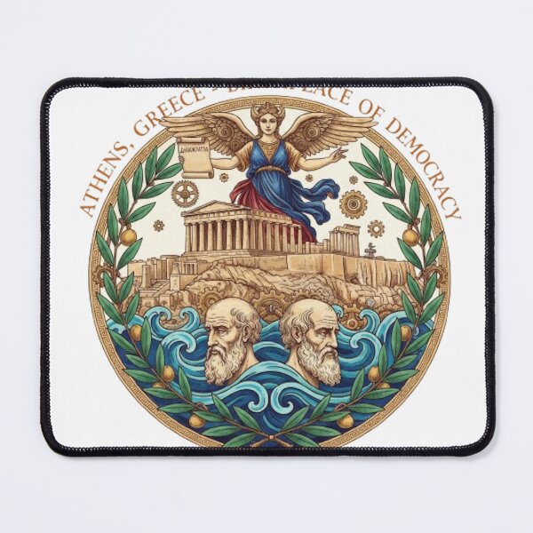 Item preview, ATHENS GREECE BIRTHPLACE OF DEMOCRACY designed and sold by likbatonboot.