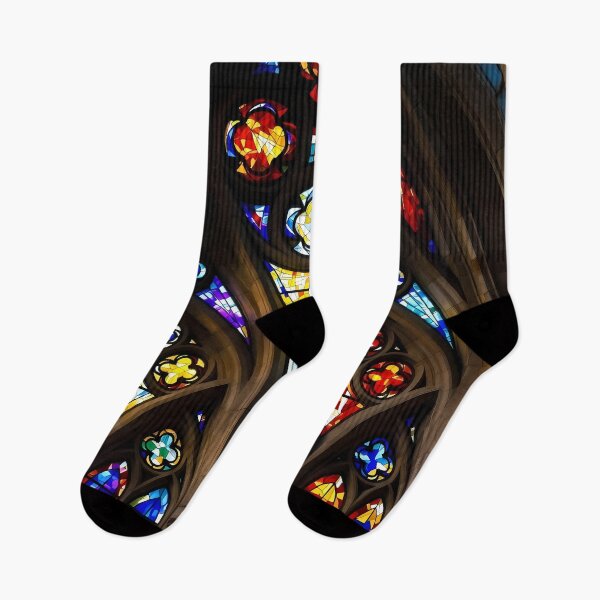 Item preview, Gothic Arch Glass Mosaic Pattern (image size 7840x11680) designed and sold by Digital-Davinci.