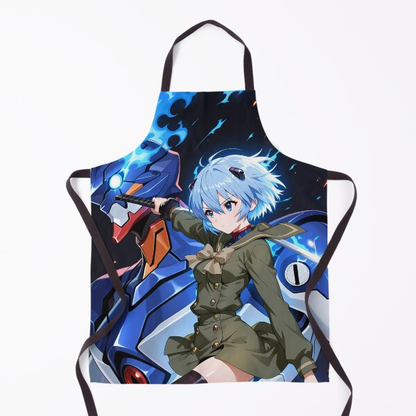 Item preview, Rei Ayanami Neon Genesis Evangelion Anime Girl Waifu Mecha Heroic Pose designed and sold by thedarvills.