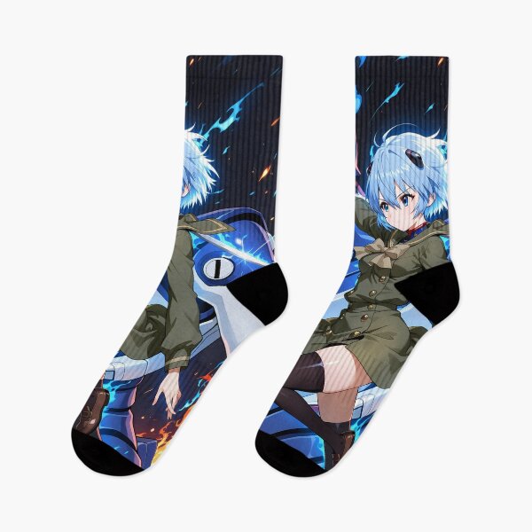 Item preview, Rei Ayanami Neon Genesis Evangelion Anime Girl Waifu Mecha Heroic Pose designed and sold by thedarvills.