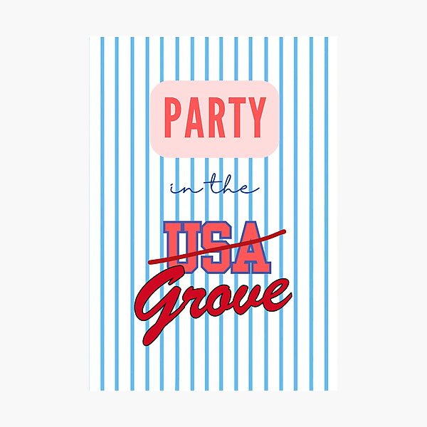 Item preview, OLE MISS PARTY IN THE GROVE PRINT  designed and sold by mbrownxdesigns.