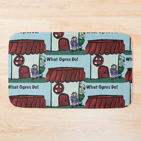Item preview, What Ogres Do! Hide behind Coners. designed and sold by Rose-Wise.
