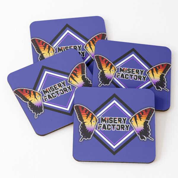 Item preview, Misery Factory (Band Logo) designed and sold by Pandora's Box.