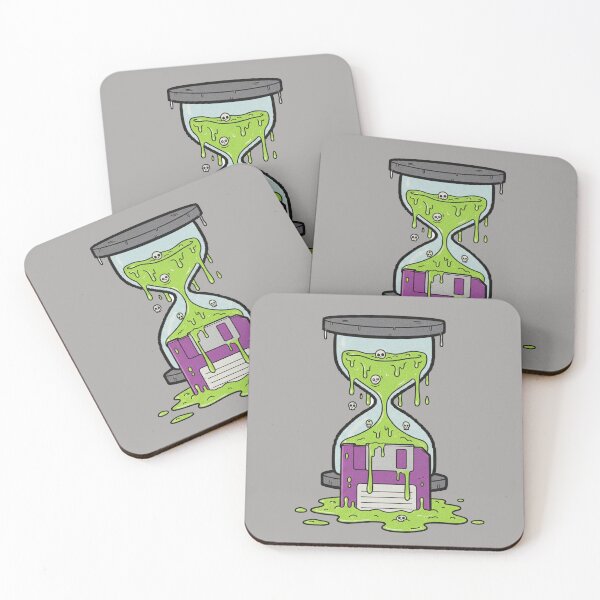 Item preview, The Floppy Disk Hourglass designed and sold by unthinkabletees.