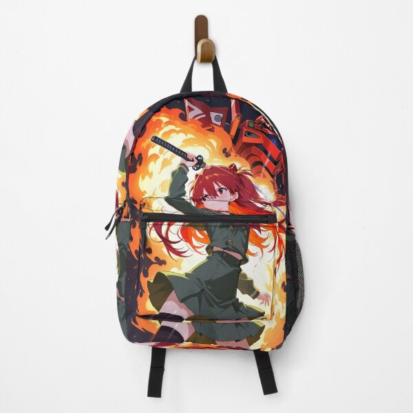 Item preview, Asuka Langley Soryu Neon Genesis Evangelion Anime Girl Waifu Eva Flames designed and sold by thedarvills.