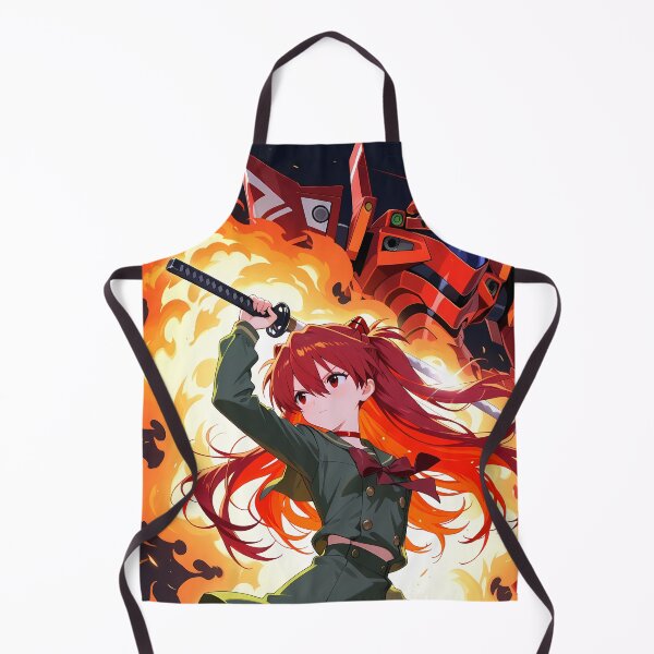 Item preview, Asuka Langley Soryu Neon Genesis Evangelion Anime Girl Waifu Eva Flames designed and sold by thedarvills.