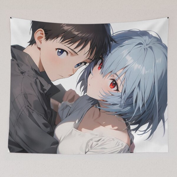 Artikelvorschau, Shinji Ikari Neon Genesis Evangelion Anime Emotionale Nahaufnahme Intime Szene entworfen und verkauft von thedarvills.